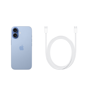 Apple iPhone 17, 256 GB, mist blue - Smartphone