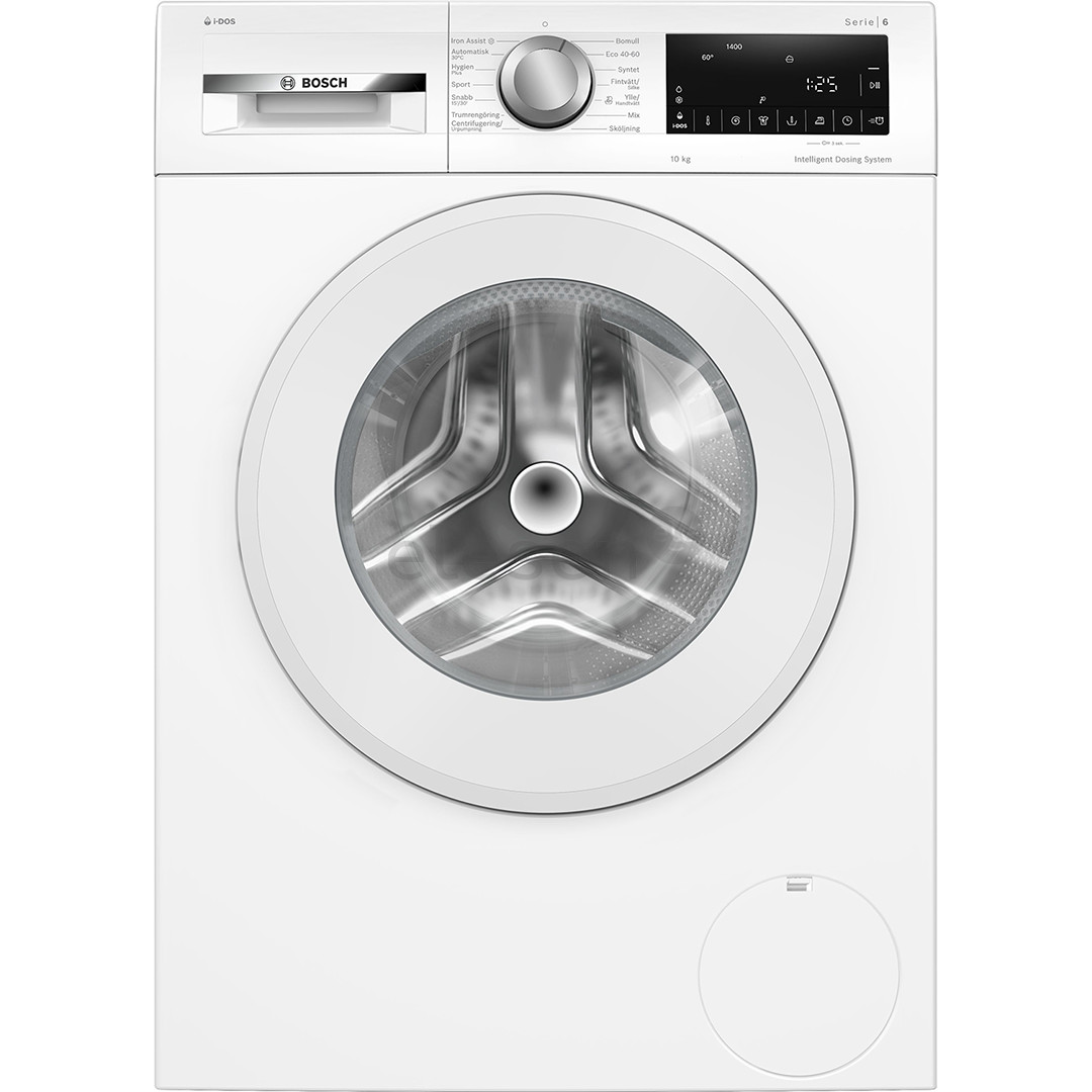 Bosch Series 6, 10 kg, depth 58,8 cm, 1400 rpm - Front load washing machine