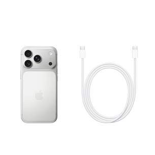 Apple iPhone 17 Pro, 512 GB, sidabro spalvos - Išmanusis telefonas