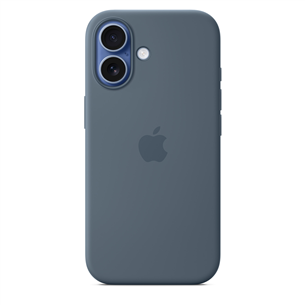 Apple Silicone Case with Magsafe, iPhone 17, mėlynas - Dėklas MGEW4ZM/A