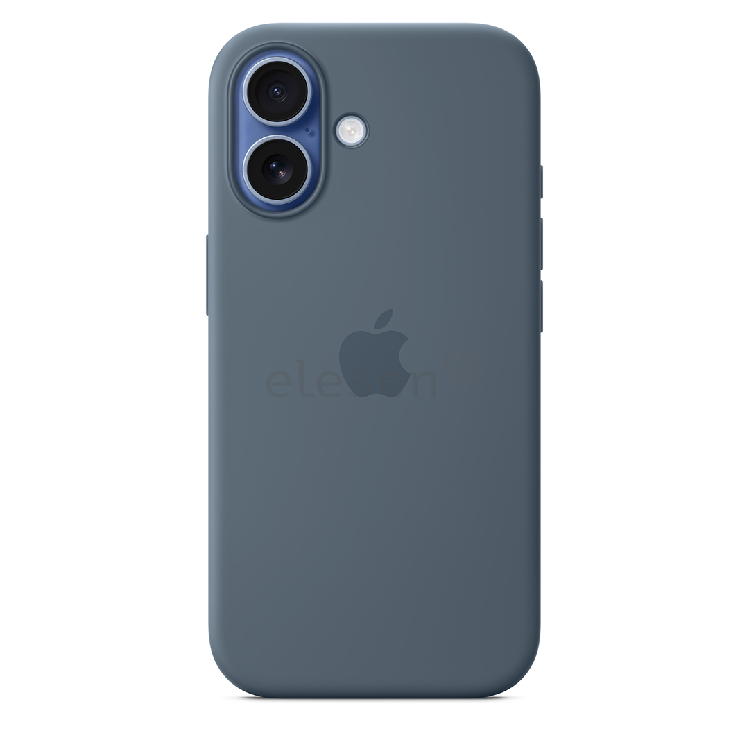 Apple Silicone Case with Magsafe, iPhone 17, mėlynas - Dėklas