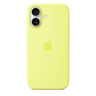 Apple Silicone Case with Magsafe, iPhone 17, geltonas - Dėklas MGEV4ZM/A