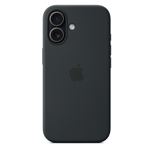 Apple Silicone Case with Magsafe, iPhone 17, juodas - Dėklas MGF14ZM/A