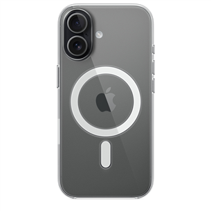 Apple Clear Case, iPhone 17, skaidrus - Dėklas MGF24ZM/A