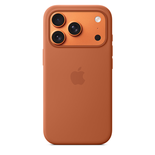 Apple Silicone Case with Magsafe, iPhone 17 Pro, rudas - Dėklas MGFJ4ZM/A
