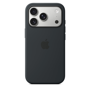 Apple Silicone Case with Magsafe, iPhone 17 Pro, juodas - Dėklas MGFK4ZM/A