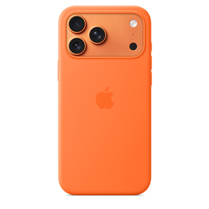 Apple Silicone Case with Magsafe, iPhone 17 Pro Max, oranžinis - Dėklas MGFL4ZM/A