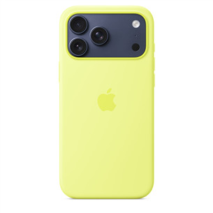 Apple Silicone Case with Magsafe, iPhone 17 Pro Max, geltonas - Dėklas MGFM4ZM/A