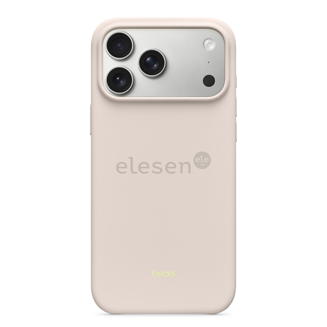Beats Case with MagSafe and Camera Control, iPhone 17 Pro Max, бежевый - Чехол