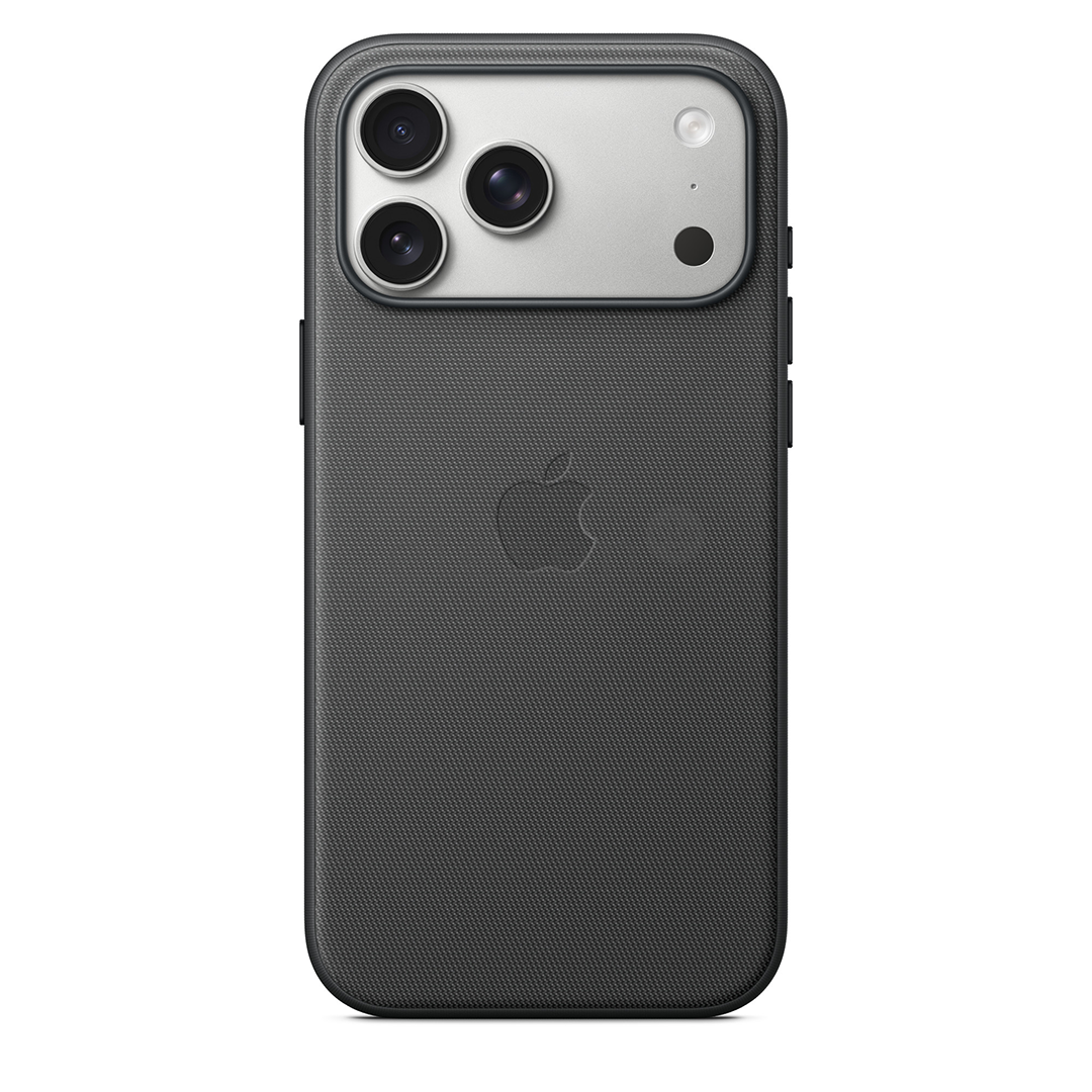 Apple TechWoven Case with MagSafe, iPhone 17 Pro Max, juodas - Dėklas