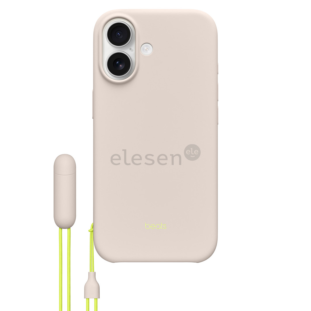Beats Kickstand Case, iPhone 17, бежевый - Чехол