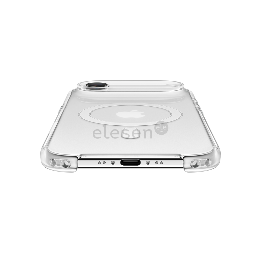 Apple Case with MagSafe, iPhone Air, baltas/skaidrus - Dėklas