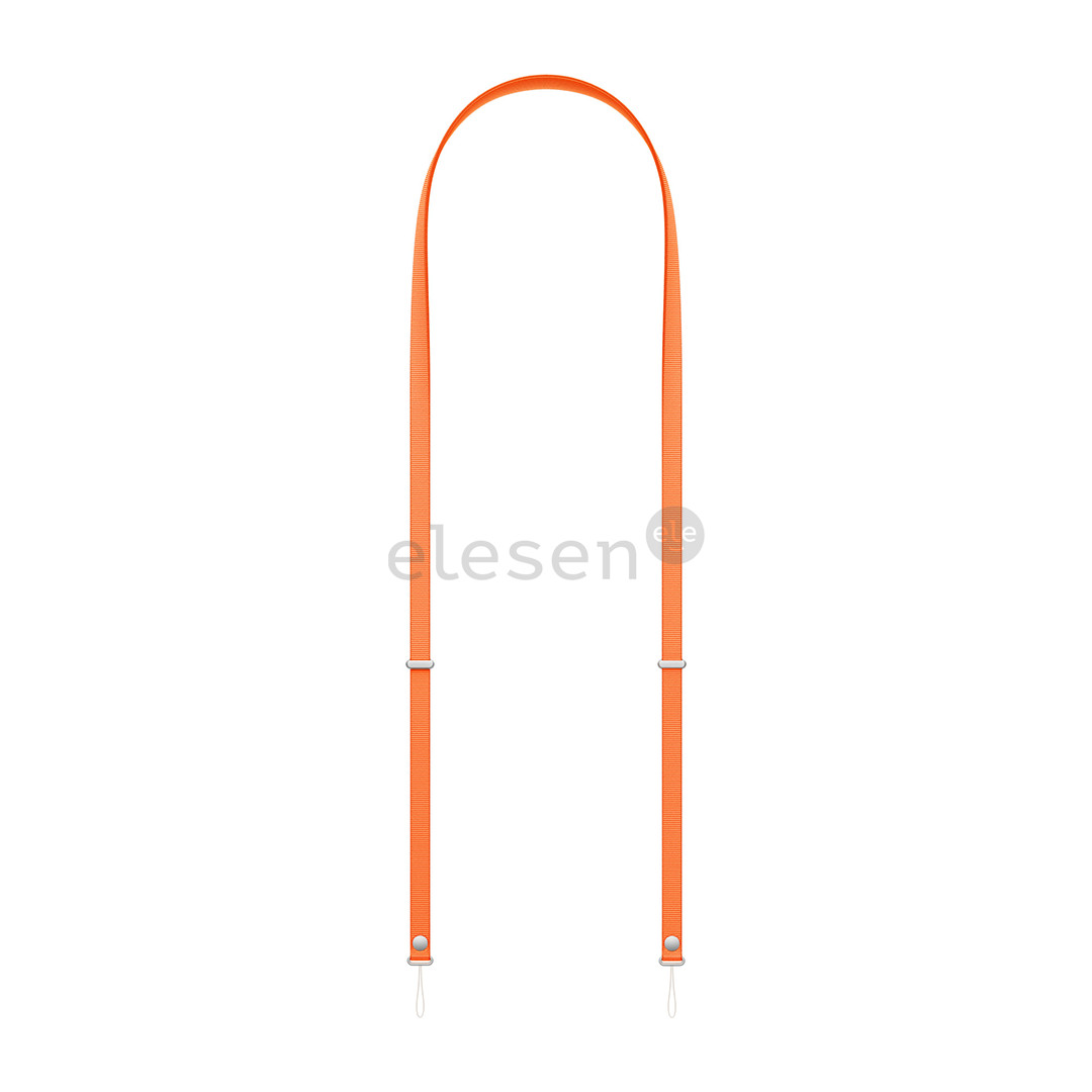 Apple Crossbody Strap, oranžinis - Dirželis per petį