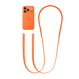 Apple Crossbody Strap, oranžinis - Dirželis per petį