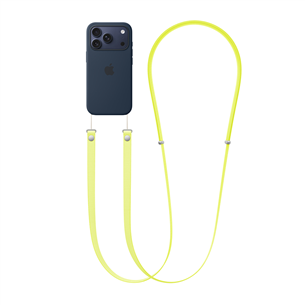 Apple Crossbody Strap, geltonas - Dirželis per petį