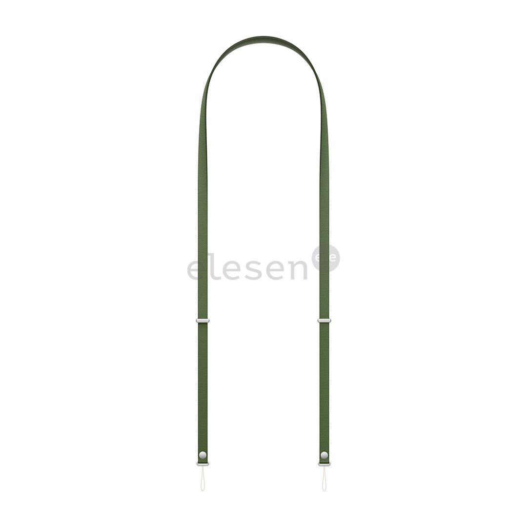 Apple Crossbody Strap, žalias - Dirželis per petį