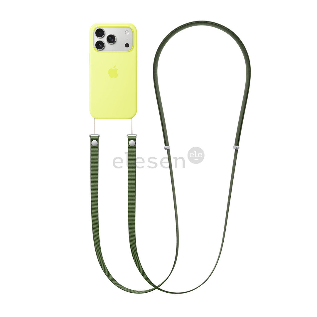 Apple Crossbody Strap, žalias - Dirželis per petį