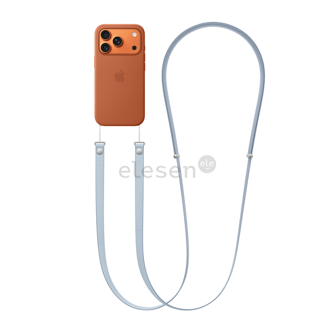 Apple Crossbody Strap, šviesiai mėlynas - Dirželis per petį
