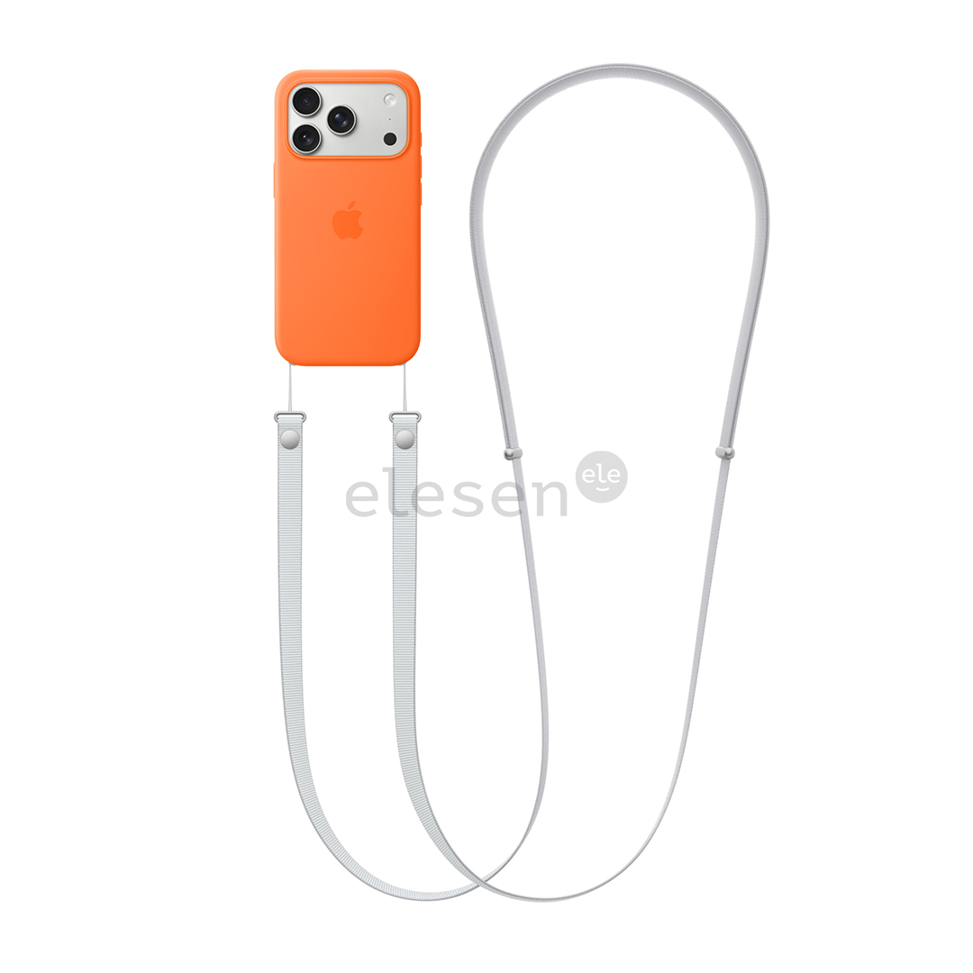Apple Crossbody Strap, šviesiai pilkas - Dirželis per petį