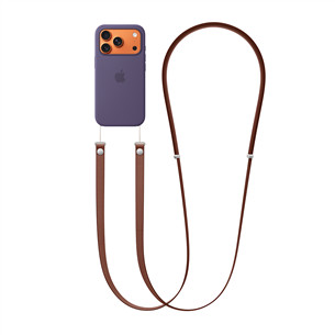 Apple Crossbody Strap, rudas - Dirželis per petį