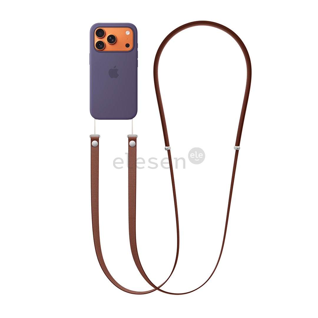 Apple Crossbody Strap, rudas - Dirželis per petį