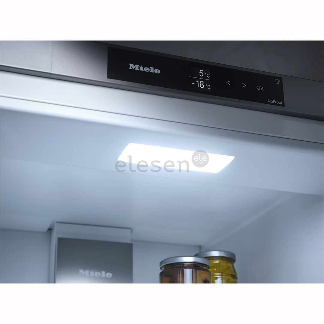 Miele, NoFrost, 253 L, height 177 cm - Built-in refrigerator