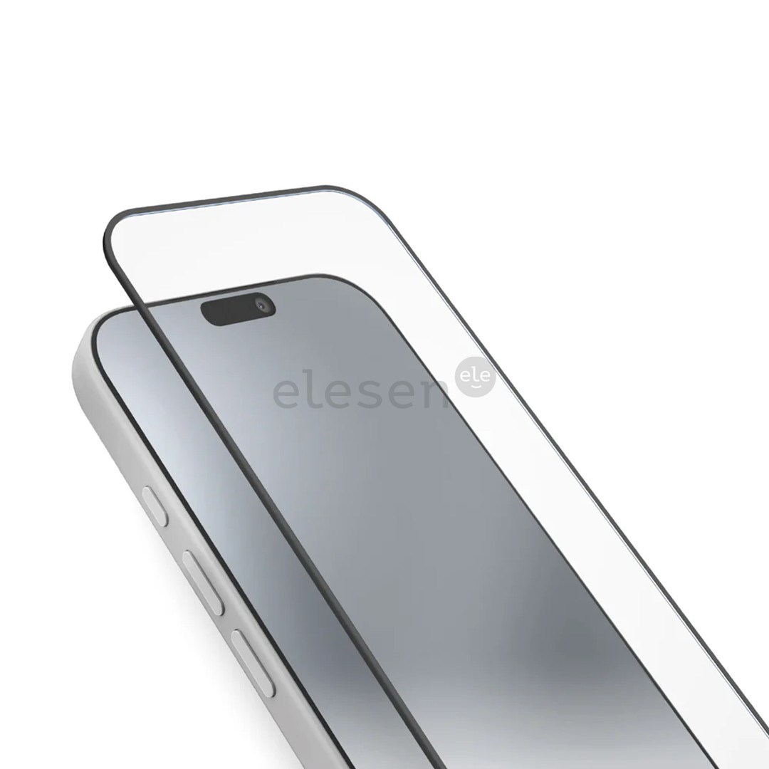 SBS Full Cover Glass Screen Protector, iPhone 17/17 Pro/16 Pro, black - Screen protector