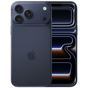 Apple iPhone 17 Pro Max, 512 GB, tamsiai mėlynas - Išmanusis telefonas MFYU4HX/A