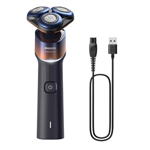 Philips Shaver 5000X series, Wet & Dry, juoda - Barzdaskutė X5012/00