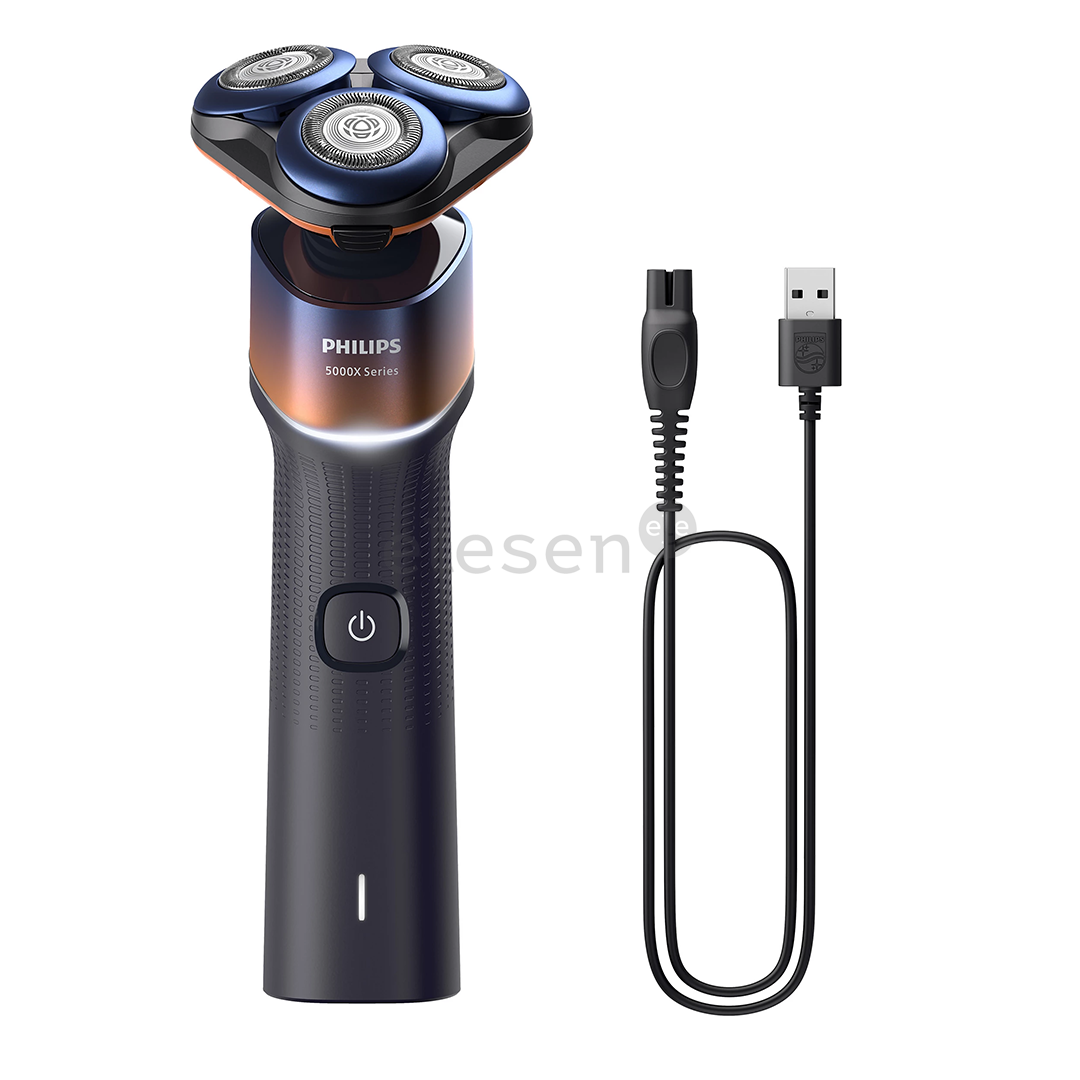 Philips Shaver 5000X series, Wet & Dry, juoda - Barzdaskutė