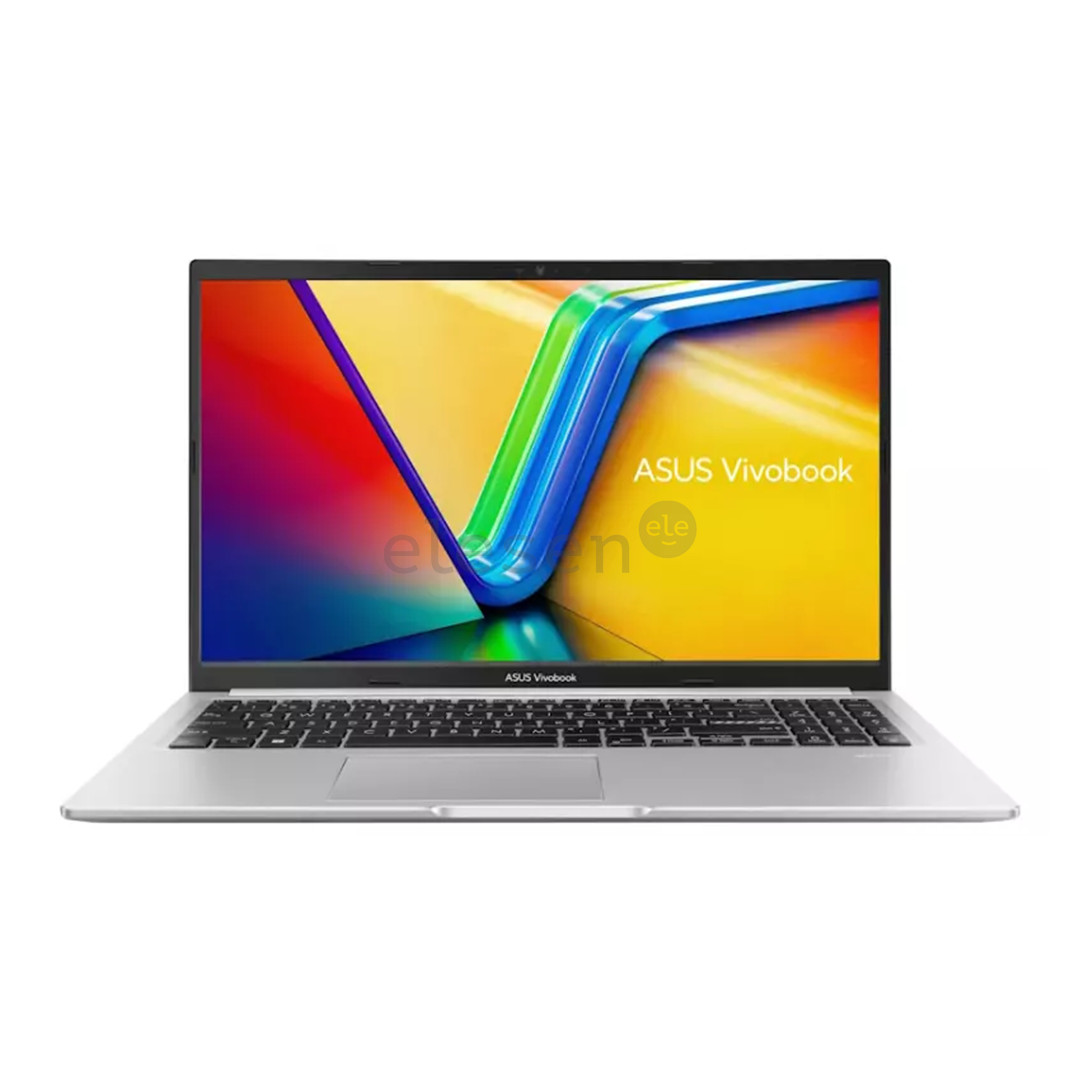 Asus Vivobook 15, 15,6'', FHD, i5, 16 GB, 512 GB, ENG, sidabro spalvos - Nešiojamasis kompiuteris