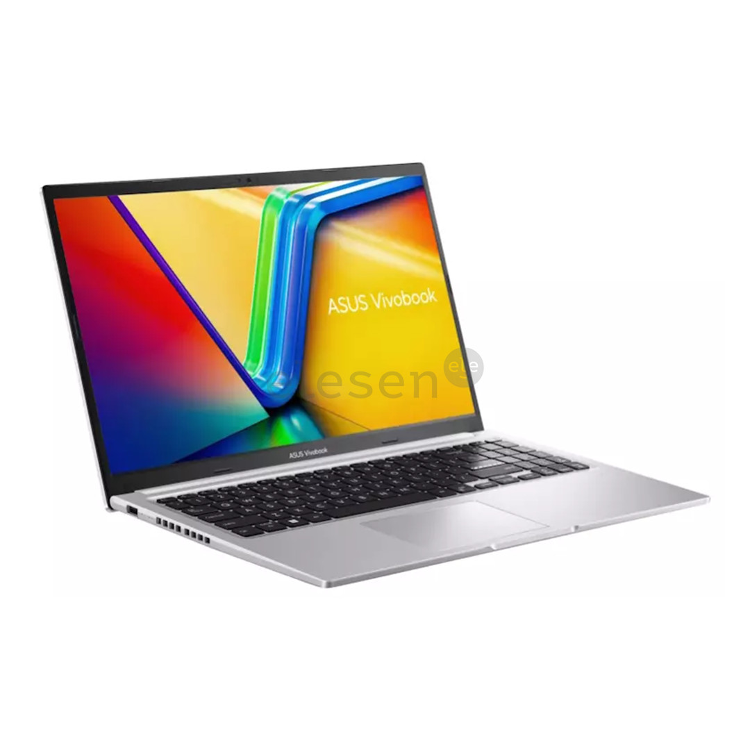 Asus Vivobook 15, 15,6'', FHD, i5, 16 GB, 512 GB, ENG, sidabro spalvos - Nešiojamasis kompiuteris