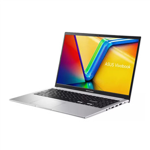 Asus Vivobook 15, 15,6'', FHD, i5, 16 GB, 512 GB, ENG, sidabro spalvos - Nešiojamasis kompiuteris