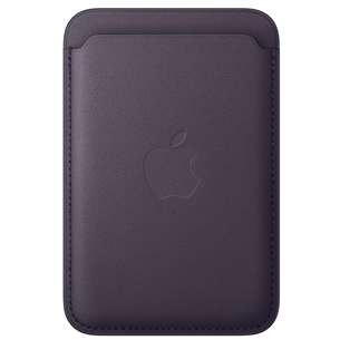 Apple FineWoven Wallet, Magsafe, violetinis - Magnetinis kortelių dėklas MGH84ZM/A