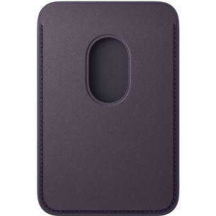 Apple FineWoven Wallet, Magsafe, violetinis - Magnetinis kortelių dėklas