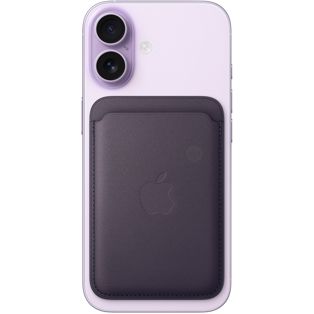 Apple FineWoven Wallet, Magsafe, violetinis - Magnetinis kortelių dėklas