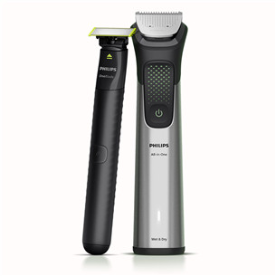 Philips All-in-One Trimmer 9000 Series, 20  в 1, черный/серый - Мультитриммер