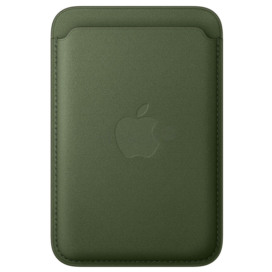 Apple FineWoven Wallet, Magsafe, žalias - Magnetinis kortelių dėklas