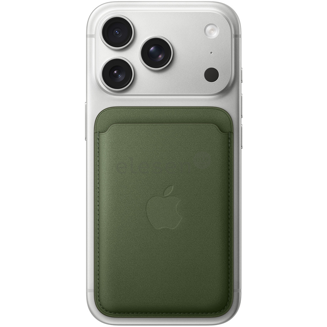 Apple FineWoven Wallet, Magsafe, moss - Wallet