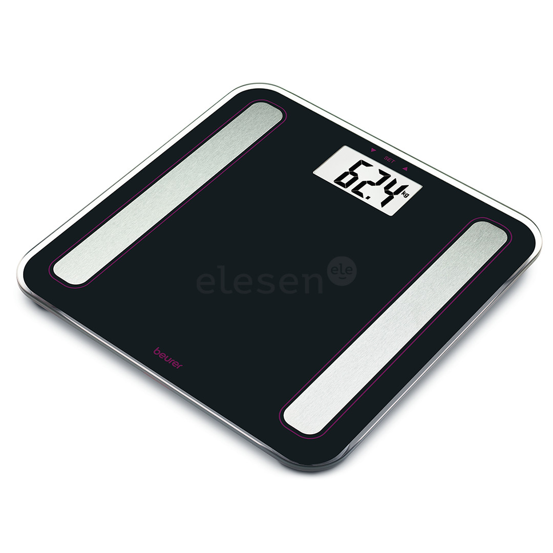 Beurer, Limited Edition, black - Diagnostic bathroom scale