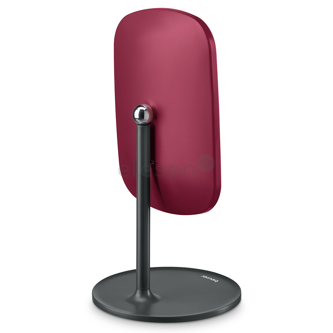 Beurer BS 47 Limited Edition, juodas/raudonas - Kosmetinis veidrodis su apšvietimu