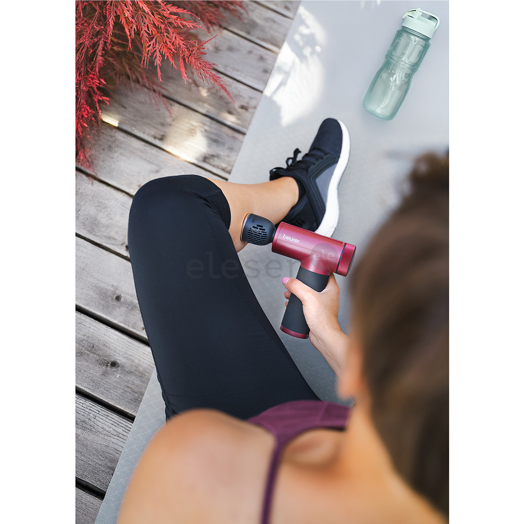 Beurer MG 195 Hot & Cold Limited Edition, juodas/raudonas - Masažuoklis