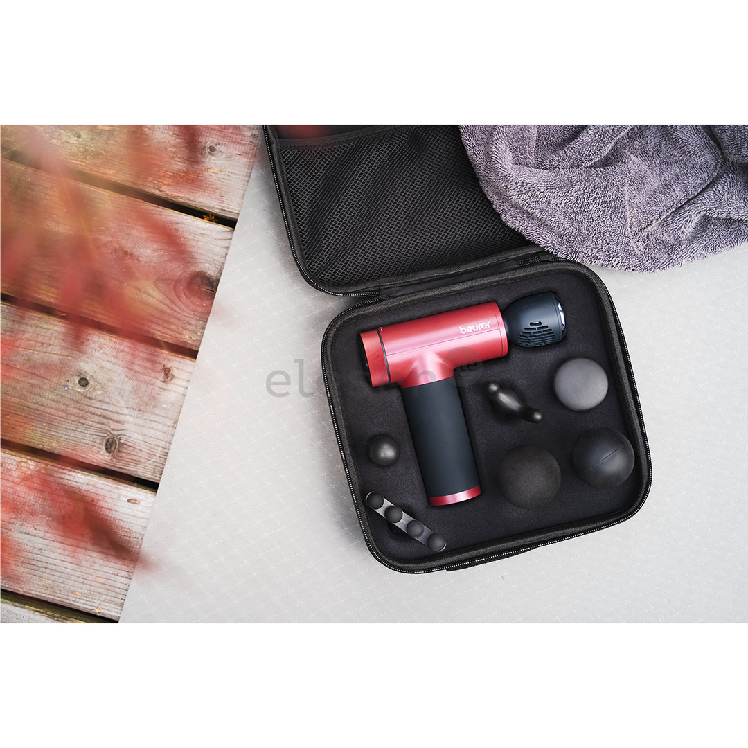 Beurer MG 195 Hot & Cold Limited Edition, juodas/raudonas - Masažuoklis