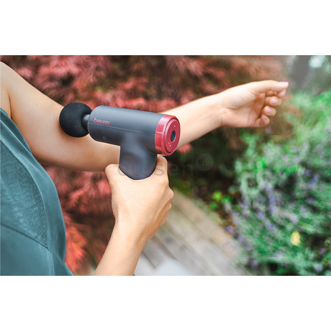 Beurer MG 89 CompactPower Limited Edition, juodas/raudonas - Masažuoklis
