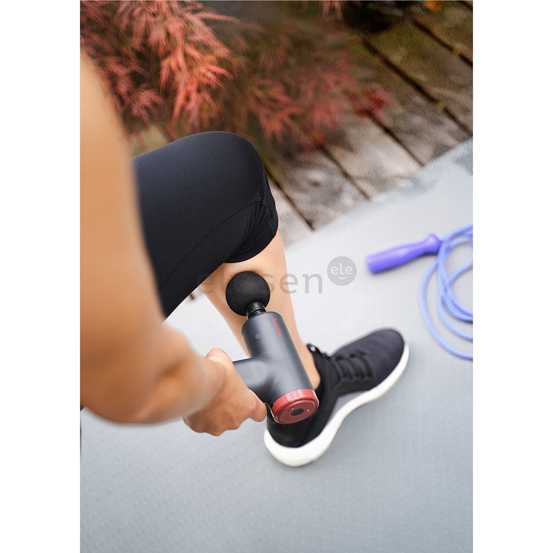 Beurer MG 89 CompactPower Limited Edition, juodas/raudonas - Masažuoklis