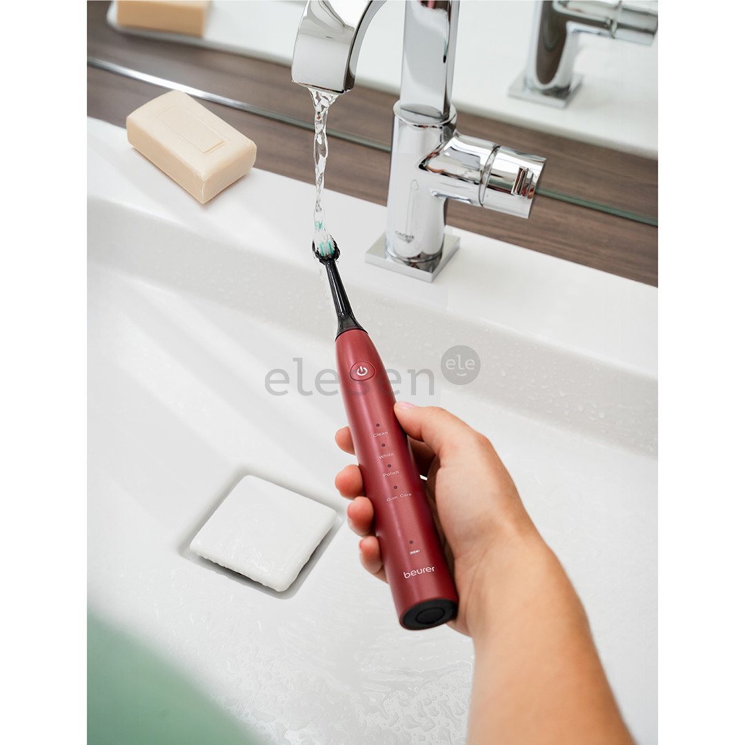 Beurer SC 30 Limited Edition, black/red - Electric Sonic toothbrush