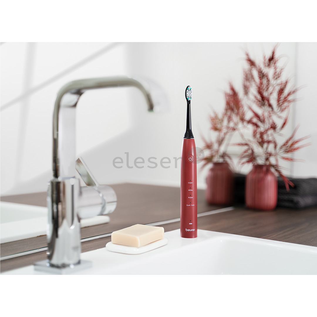 Beurer SC 30 Limited Edition, black/red - Electric Sonic toothbrush