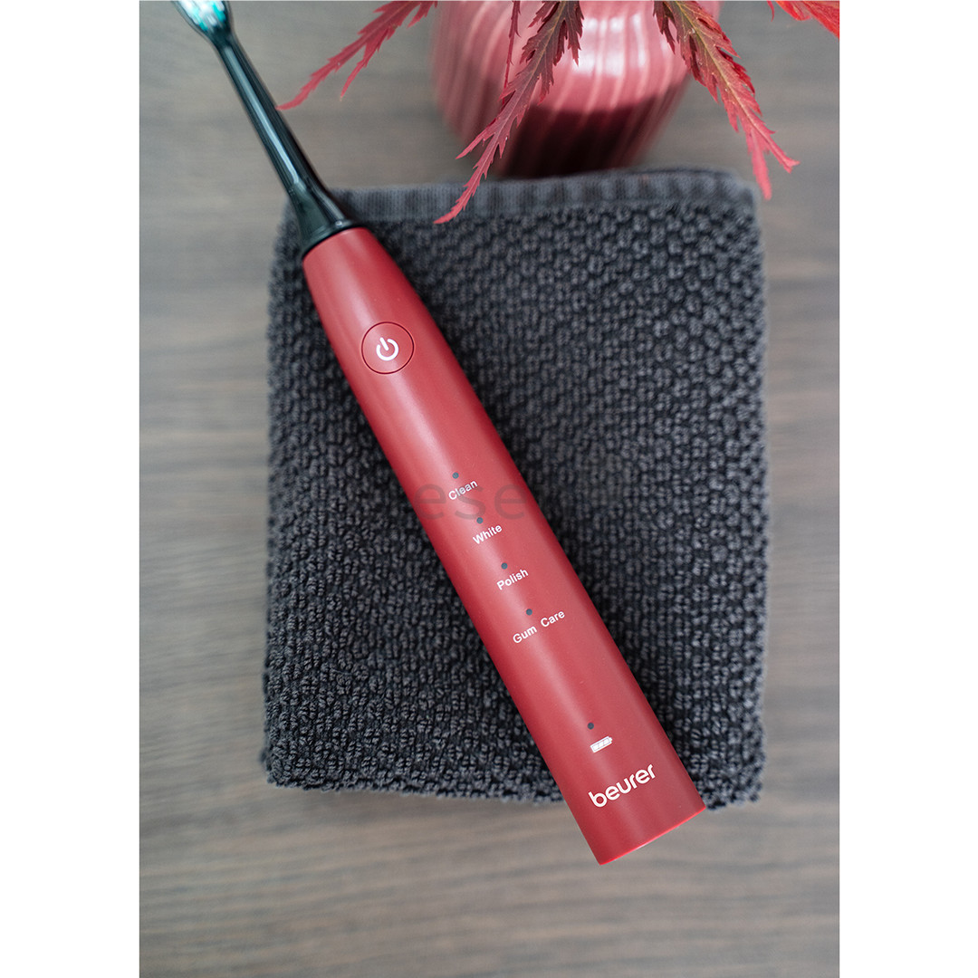 Beurer SC 30 Limited Edition, black/red - Electric Sonic toothbrush