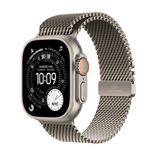 Apple Titanium Milanese Loop, 49 mm, L, natural - Watch band