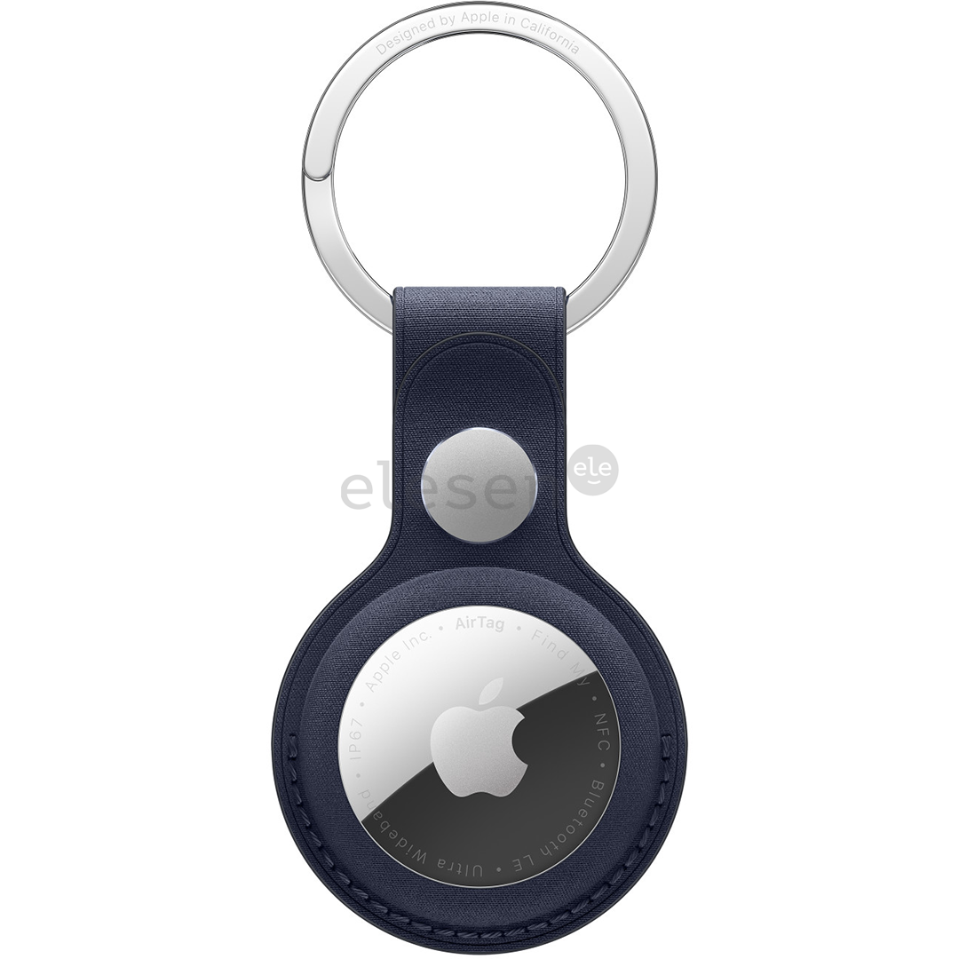 Apple AirTag FineWoven Key Ring, tamsiai mėlynas - Priedas